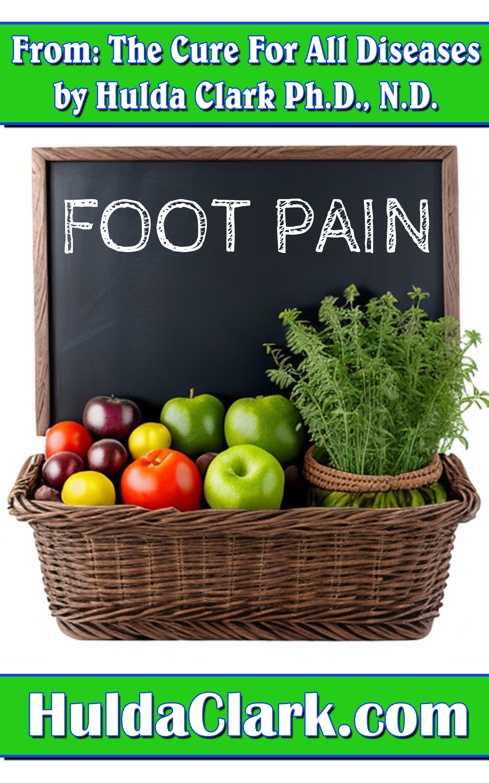 Foot Pain Ebook excerpt from The Cure for All Diseases by Hulda Clark
