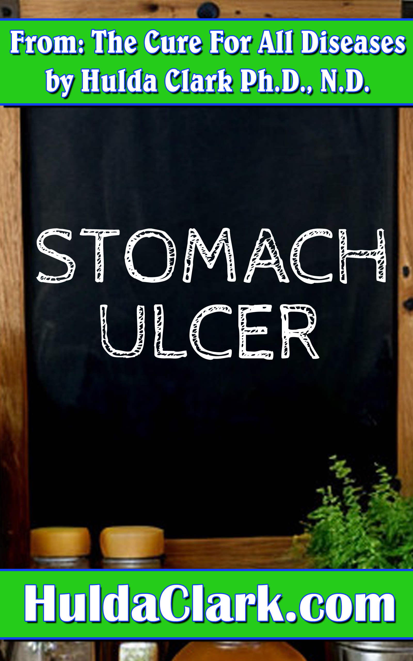 Stomach Ulcer Ebook excerpt from The Cure for All Diseases by Hulda Clark